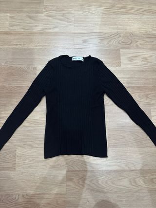 Jersey Lefties negro manga larga