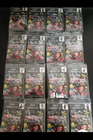 Lote Figuras Lego Serie 13 y 14