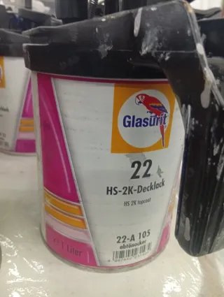 Pintura Glasurit Serie 22 HS-2K-Decklack