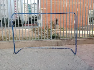 Portería infantil con bolsa