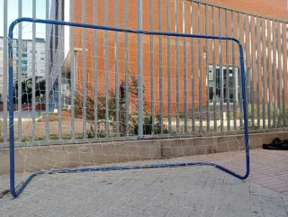 Portería infantil con bolsa