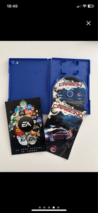 Pack PS2 + NFS Most Wanted, Carbono y FIFA 09