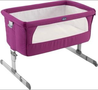 Cuna colecho Next 2 me Chicco, bonita, morada