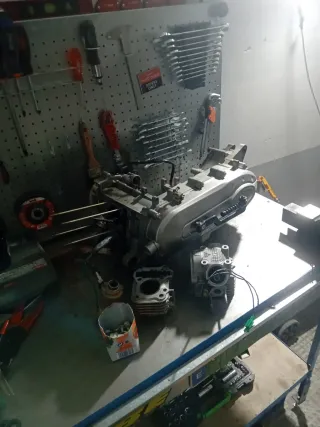 Despiece motor Symphony Sym 49cc