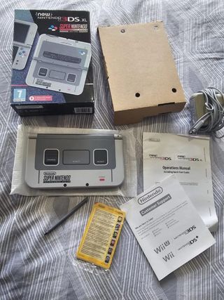 Nintendo 3DS XL Super Nintendo Edición