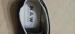 Zapatos cómodos N.A.W. hombre negros