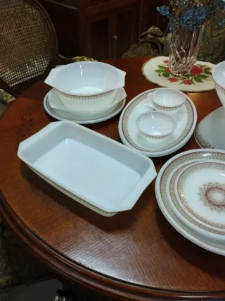 Lote de 17 piezas arcopal