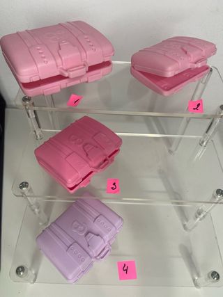 Set di valigie giocattolo Barbie anni 80/90/00