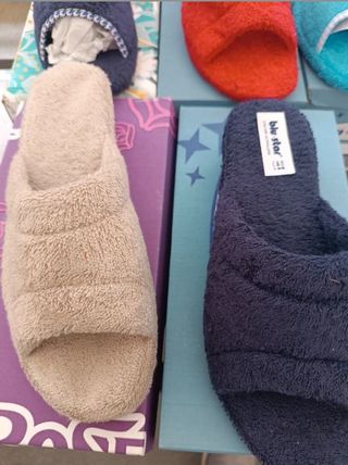 Ciabatte Blu Star spugna taglia 40/41