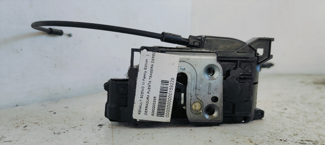 CERRADURA PUERTA TRASERA DERECHA RENAULT GRAND SC
