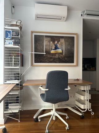Silla IKEA LÅNGFJÄLL gris