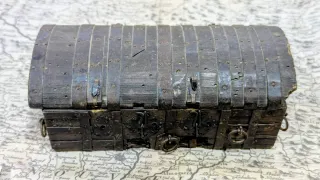 Lote Búsqueda del Tesoro: Mapa, Cofre, Lupa
