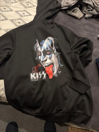 Chaqueta con capucha KISS