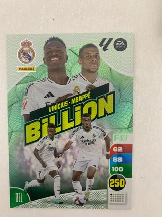 Cromo Adrenalyn XL 24/25 Vinicius-Mbappé Billion