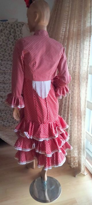 Traje Flamenca Chaquetilla Talla Grande