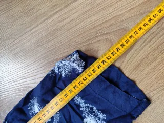 Camisa Hawaiana Azul y Blanca Talla M