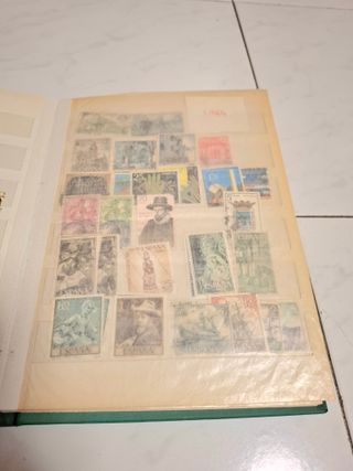 Lote 4 álbumes sellos España Filabo