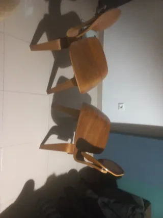 Sillas de diseño de madera