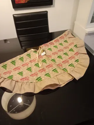 Adorno Árbol Navidad Tela