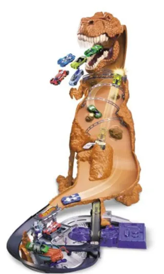 Hot Wheels T-Rex Pista Dinosaurio