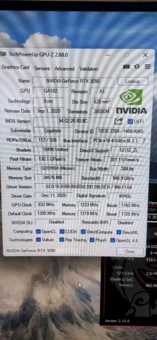 Pc Ryzen 7 - 128gb ram - Rtx 24gb vram