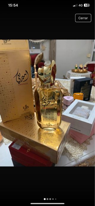 Perfume Ameerati Dorado para mujer
