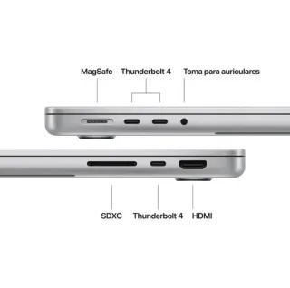 MacBook Pro 14 M5 16Gb 512Gb 10-Core GPU Plata