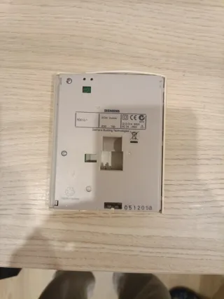 Termostato Siemens Amarillo