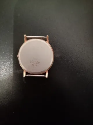 Reloj Lotus Quartz Antiguo Dorado y Blanco