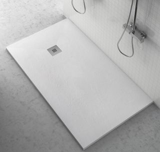 Plato de ducha Fiora Silex 120x90 Blanco