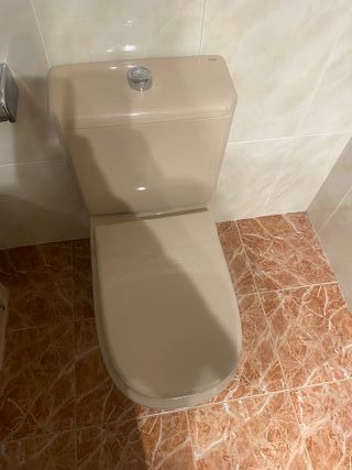 Lavabo bidé de cerámica beige