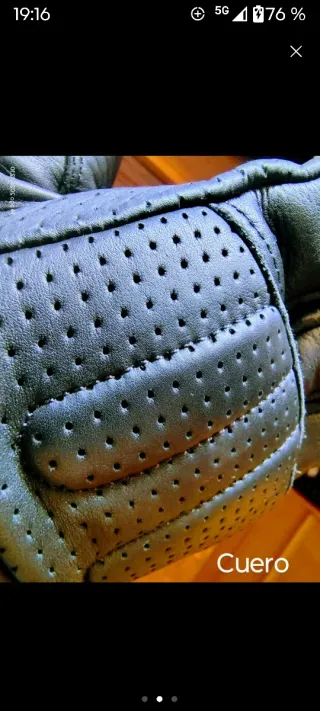 Guantes Moto Piel Invierno