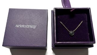 Colgante Aristocrazy Negro y Plateado