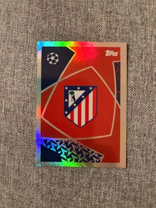 Cromo Atlético de Madrid Topps Champions League