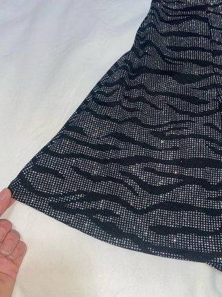 Vestido Negro Brillante