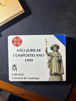Moeda 2000 Pesetas 1999 Catedral Santiago