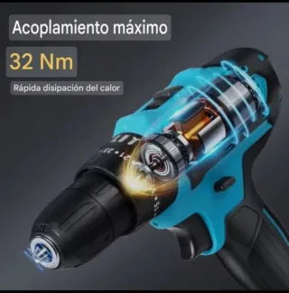 Taladro Atornillador Inalámbrico 2 Baterías