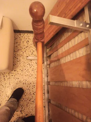 Cabecero cama individual madera 90cm