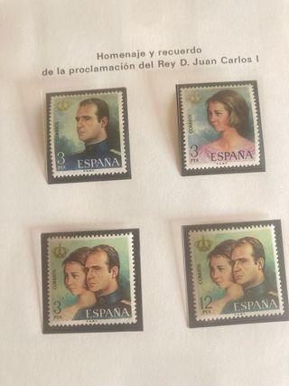 Colección sellos España 74-85
