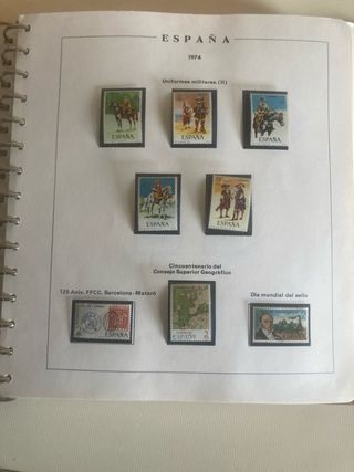Colección sellos España 74-85