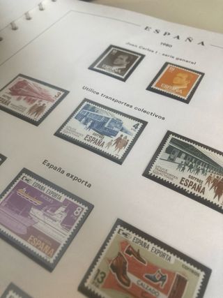 Colección sellos España 74-85