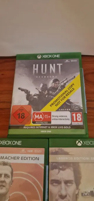 Juegos Xbox One: Hunt, F1 2019