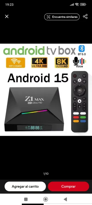 Android TV Box Z1 MAX ultra hd