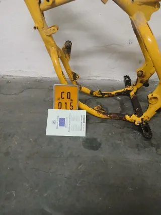 Chasis Suzuki RMX Amarillo