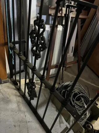 Reja de hierro forjado 95x107 cm