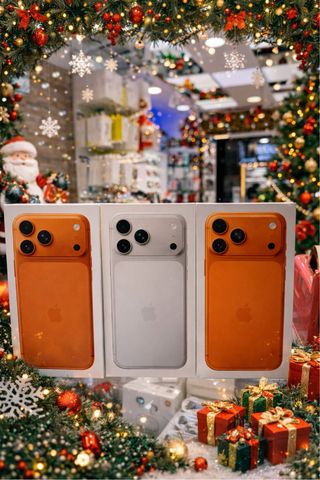 iPhone 17 Pro Max 256GB Naranja/Plateado