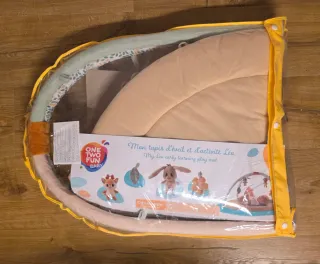 Parque bebé actividades tummy time