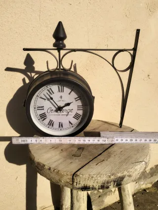 Reloj de Pared Doble Cara