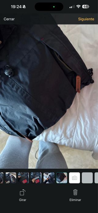 Chaqueta Geographical Norway Negra