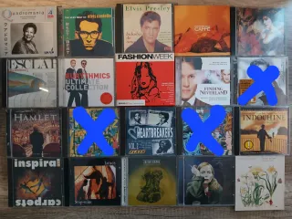 125 CDs Música Variada